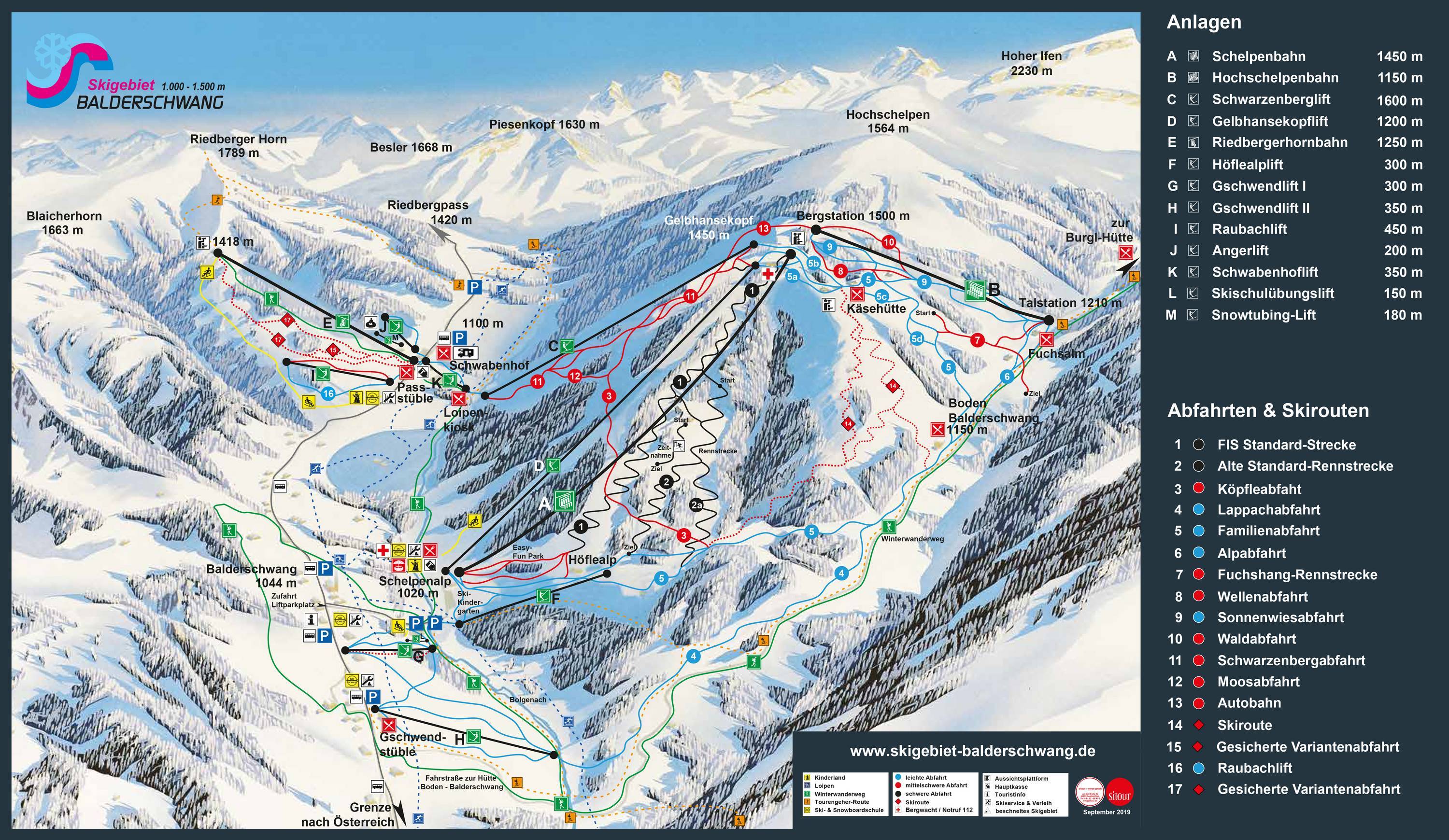 Schneehöhen Balderschwang Bergwetter Schneebericht In