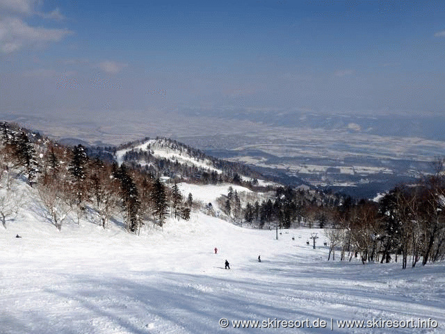 Piste map for Furano | FindSkiHolidays.com